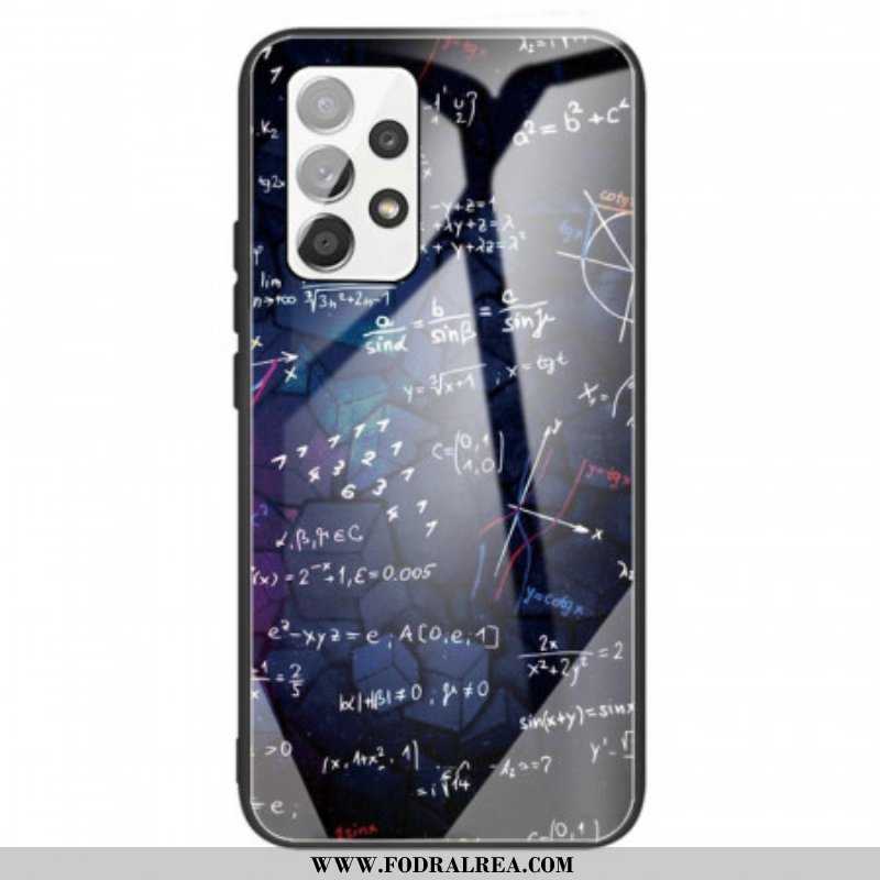 Skal Samsung Galaxy A13 Matematiska Beräkningar Av Härdat Glas