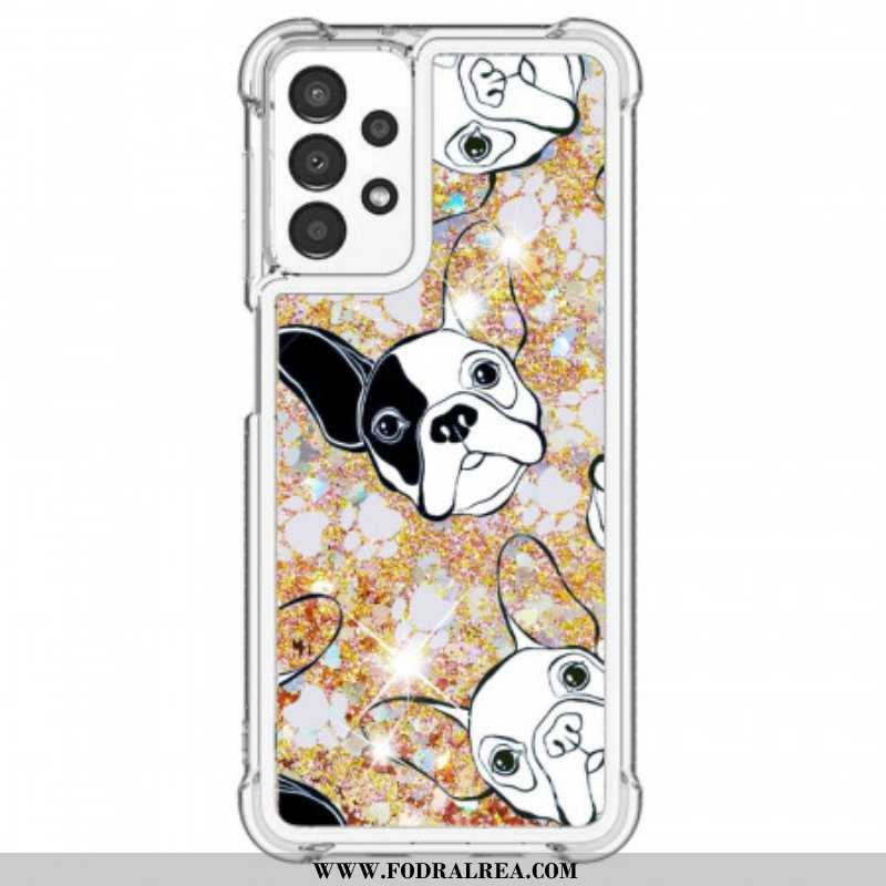 Skal Samsung Galaxy A13 Mr Dog Paljetter