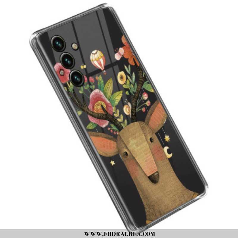 Skal Samsung Galaxy A14 / A14 5G Sömlös Tribal Deer