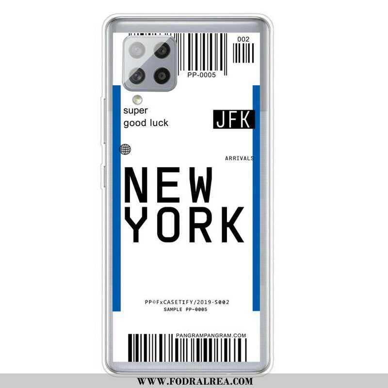 Skal Samsung Galaxy A42 5G Boardingkort Till New York