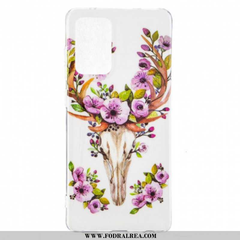 Skal Samsung Galaxy A52 4G / A52 5G / A52s 5G Fluorescerande Majestic Deer