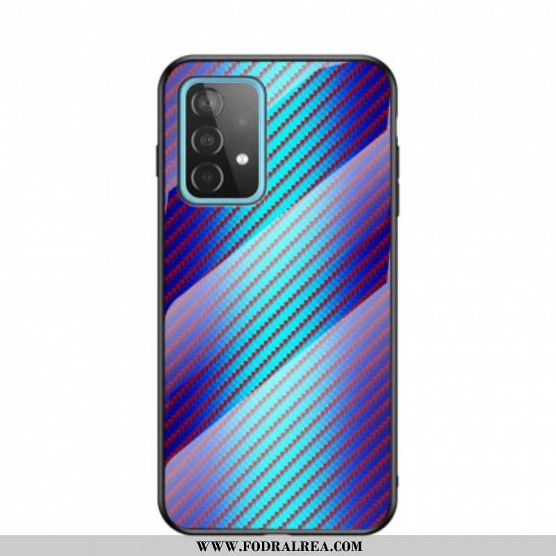 Skal Samsung Galaxy A52 4G / A52 5G / A52s 5G Kolfiberhärdat Glas