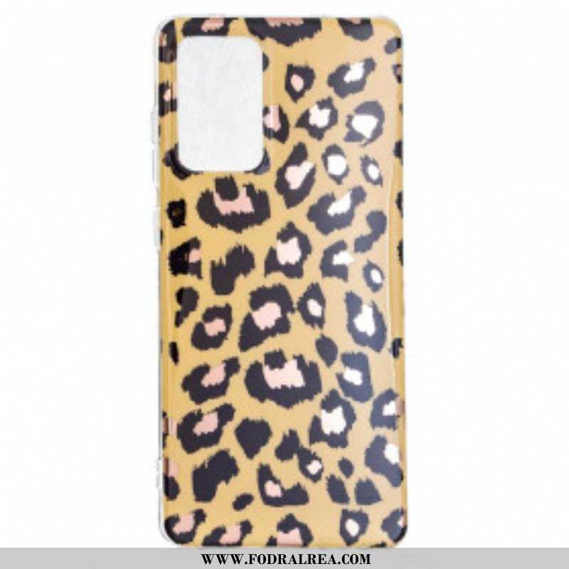 Skal Samsung Galaxy A52 4G / A52 5G / A52s 5G Leopard Stil Marmor