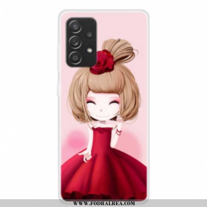 Skal Samsung Galaxy A52 4G / A52 5G / A52s 5G Manga Lady