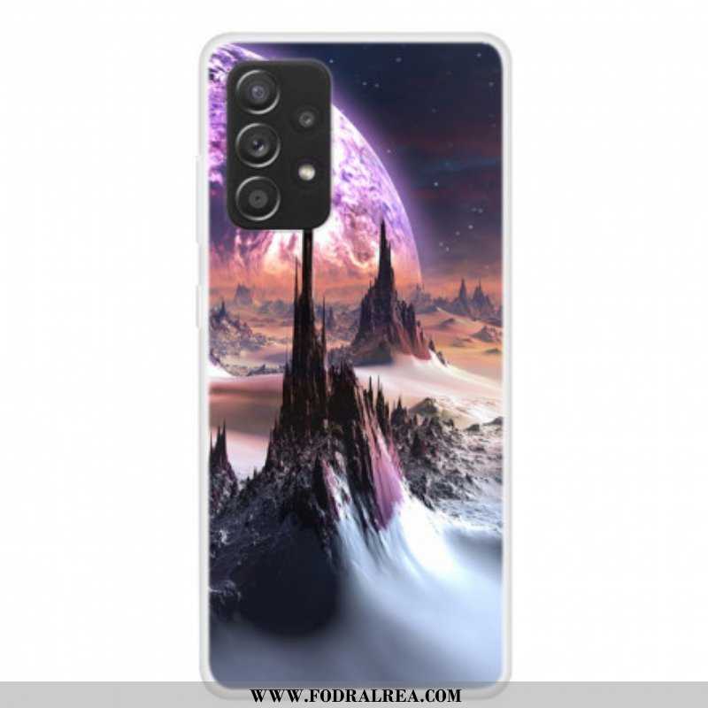 Skal Samsung Galaxy A52 4G / A52 5G / A52s 5G Silikon Dreams Of Planets