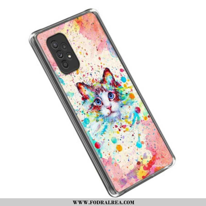 Skal Samsung Galaxy A53 5G Cat Art