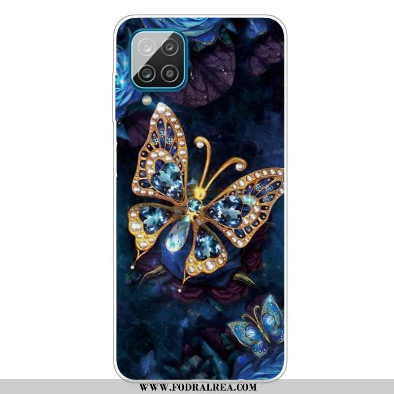 Skal Samsung Galaxy M12 / A12 Butterfly Lyx