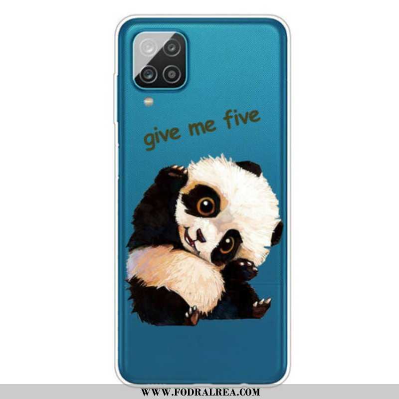 Skal Samsung Galaxy M12 / A12 Seamless Panda Give Me Five