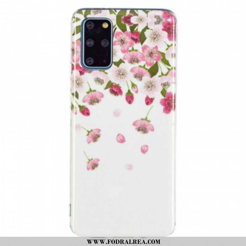 Skal Samsung Galaxy S20 Plus / S20 Plus 5G Fluorescerande Blommor