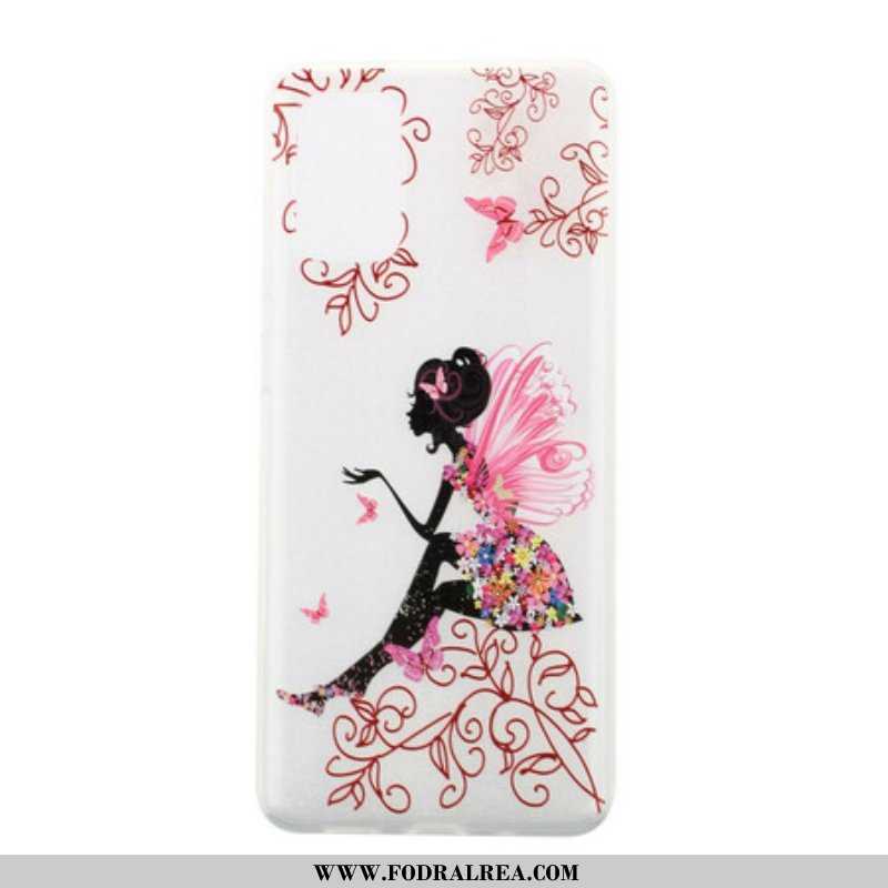 Skal Samsung Galaxy S20 Plus / S20 Plus 5G Transparent Flower Fairy