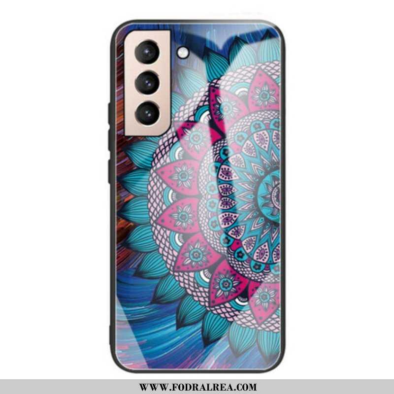 Skal Samsung Galaxy S21 FE Mandala Härdat Glas