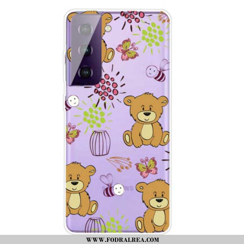 Skal Samsung Galaxy S21 FE Teddy Bears Topp