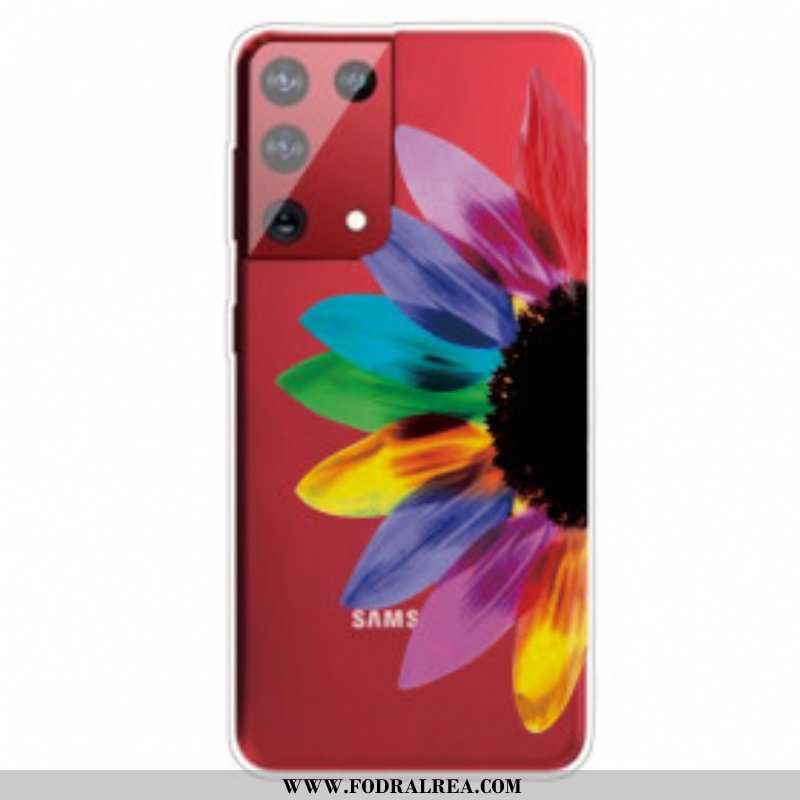 Skal Samsung Galaxy S21 Ultra 5G Färgglad Blomma