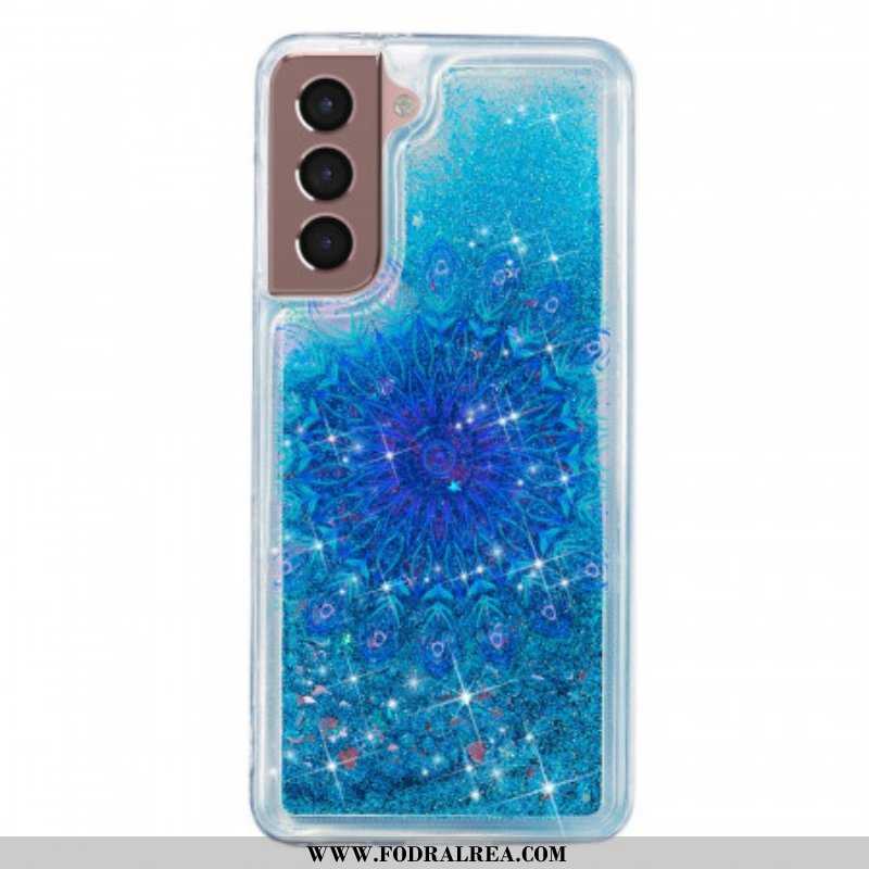 Skal Samsung Galaxy S22 5G Glitter Mandala