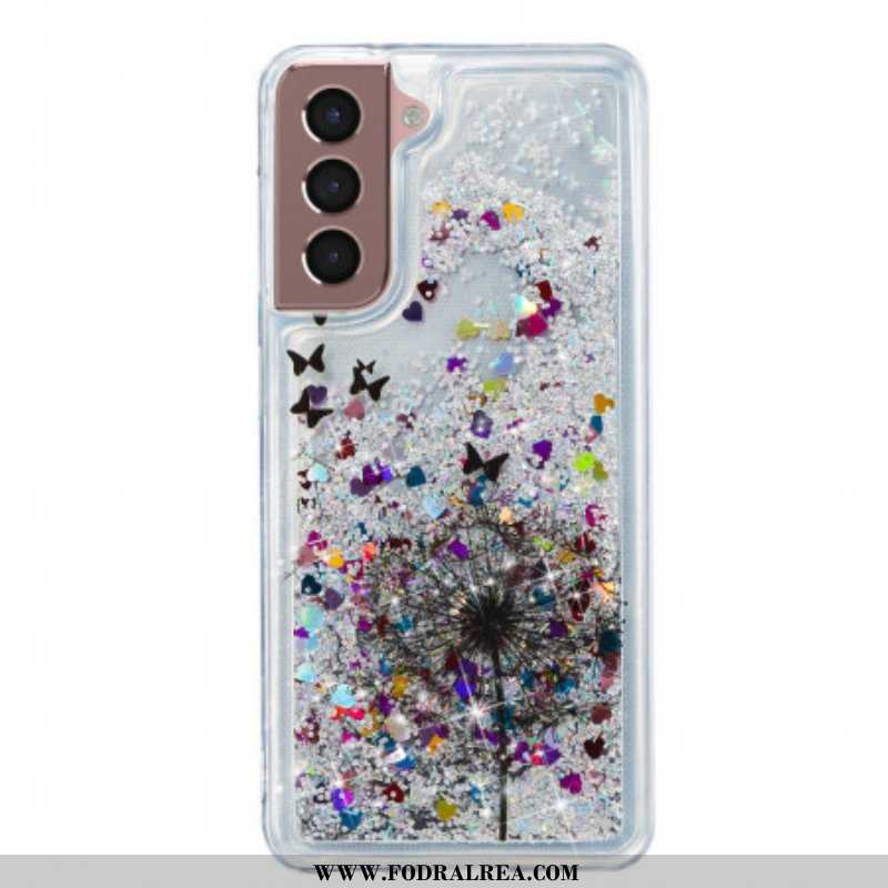 Skal Samsung Galaxy S22 5G Glittermaskrosor