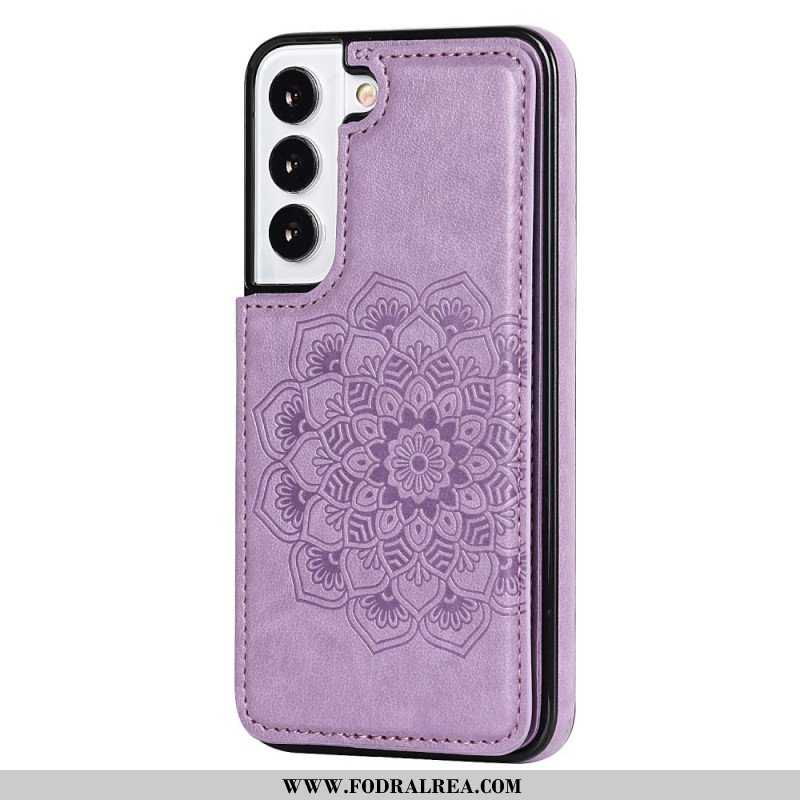 Skal Samsung Galaxy S22 5G Mandala Print Korthållare