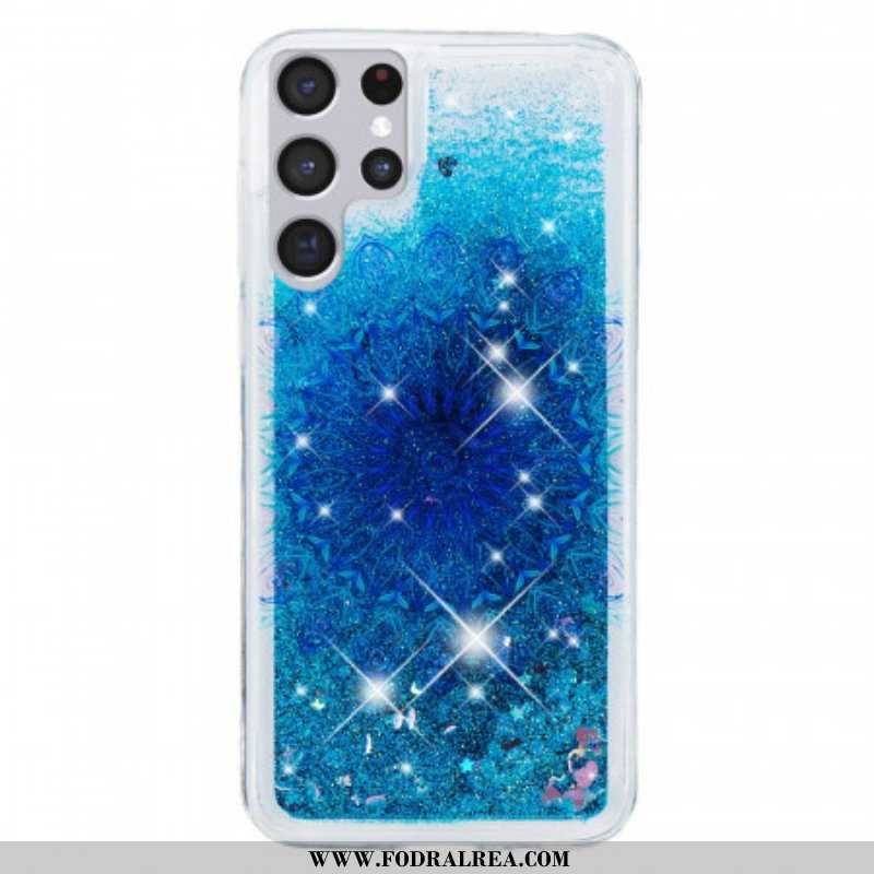 Skal Samsung Galaxy S22 Ultra 5G Glitter Mandala