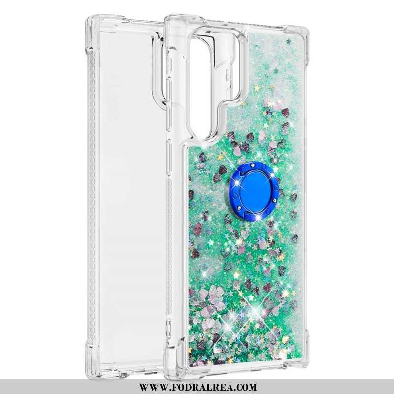 Skal Samsung Galaxy S22 Ultra 5G Glitter Ring-bracket