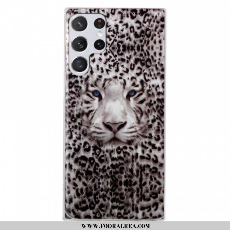 Skal Samsung Galaxy S22 Ultra 5G Leopard Fluorescerande