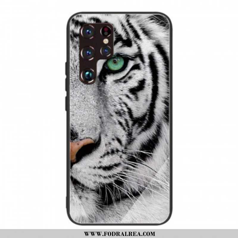 Skal Samsung Galaxy S22 Ultra 5G Tiger Härdat Glas