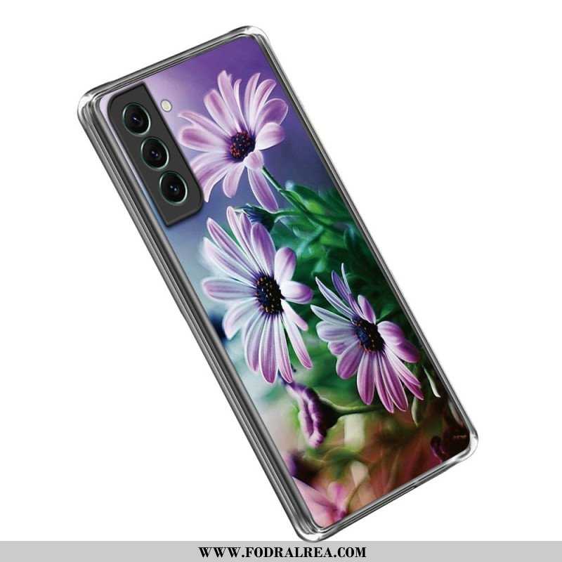 Skal Samsung Galaxy S23 5G Blommigt Silikon