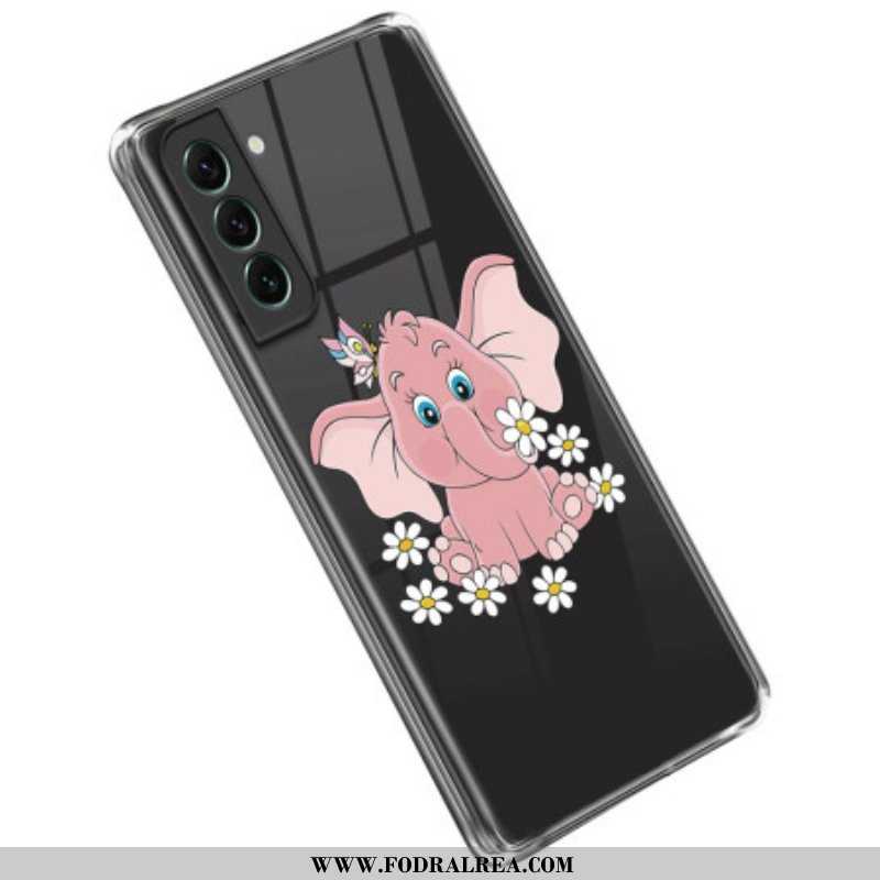 Skal Samsung Galaxy S23 5G Sömlös Rosa Elefant