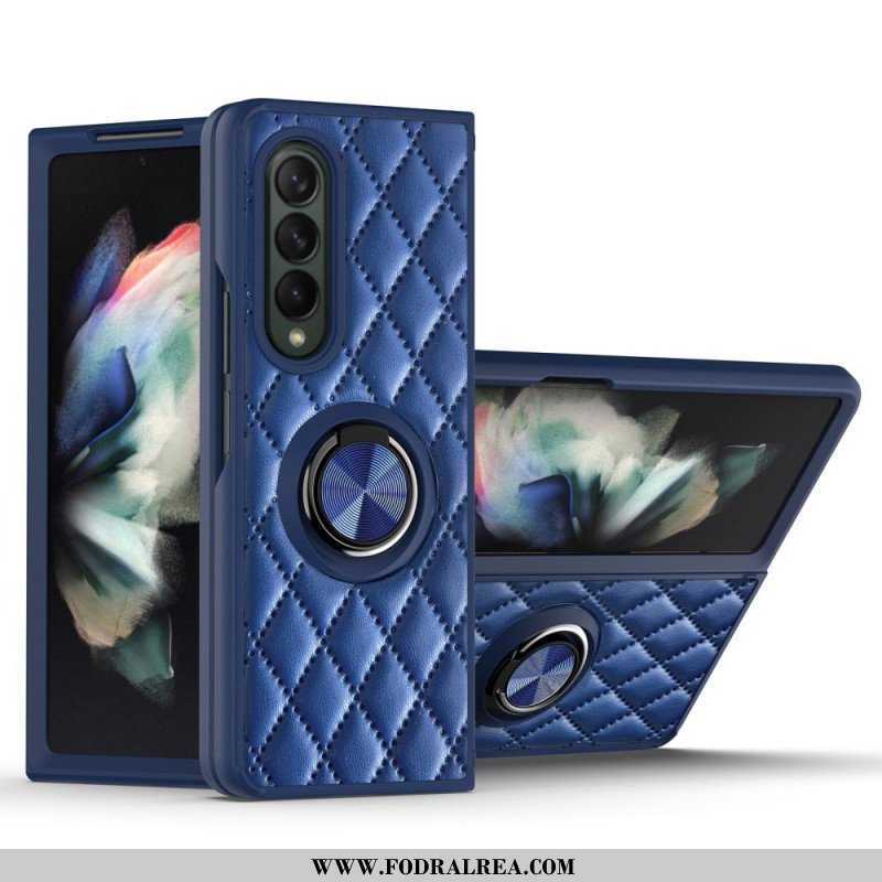 Skal Samsung Galaxy Z Fold 3 5G Vadderad Med Ring-support