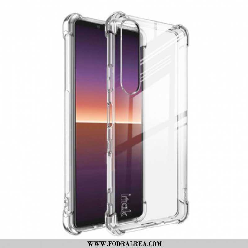 Skal Sony Xperia 1 III Transparent Med Imak Screen Film