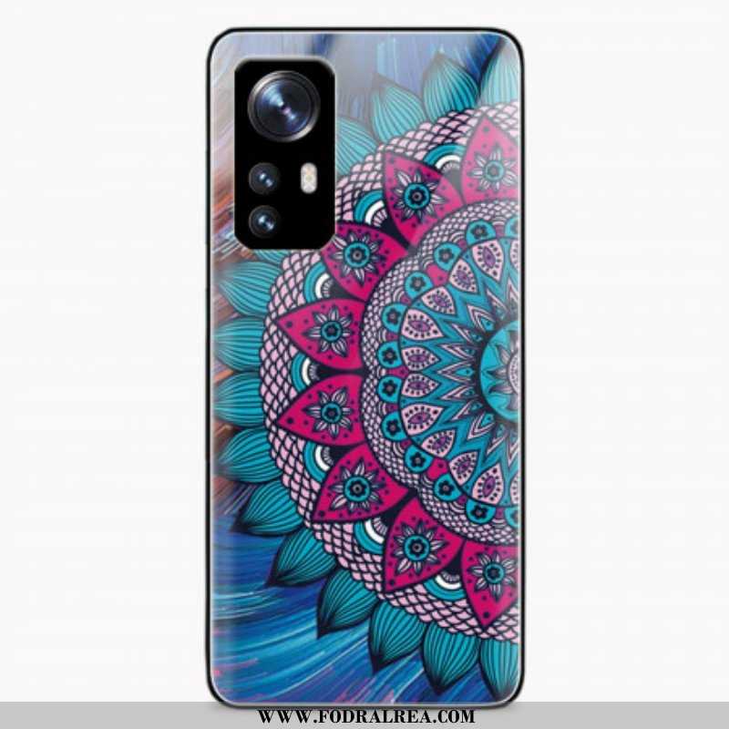 Skal Xiaomi 12 / 12X Mandala Härdat Glas