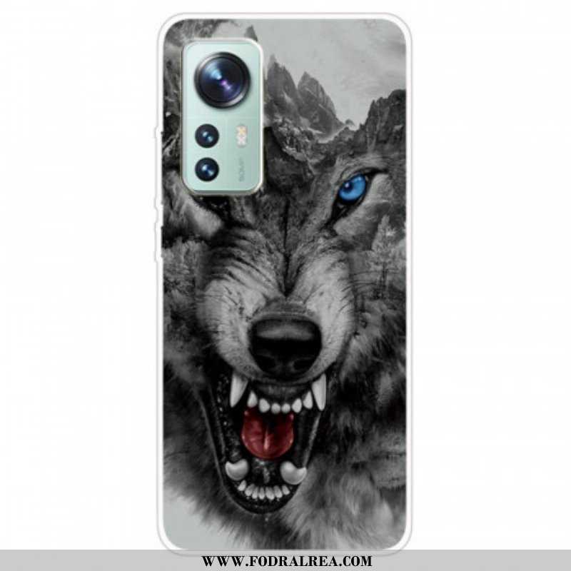 Skal Xiaomi 12 / 12X Silikon Wild Wolf