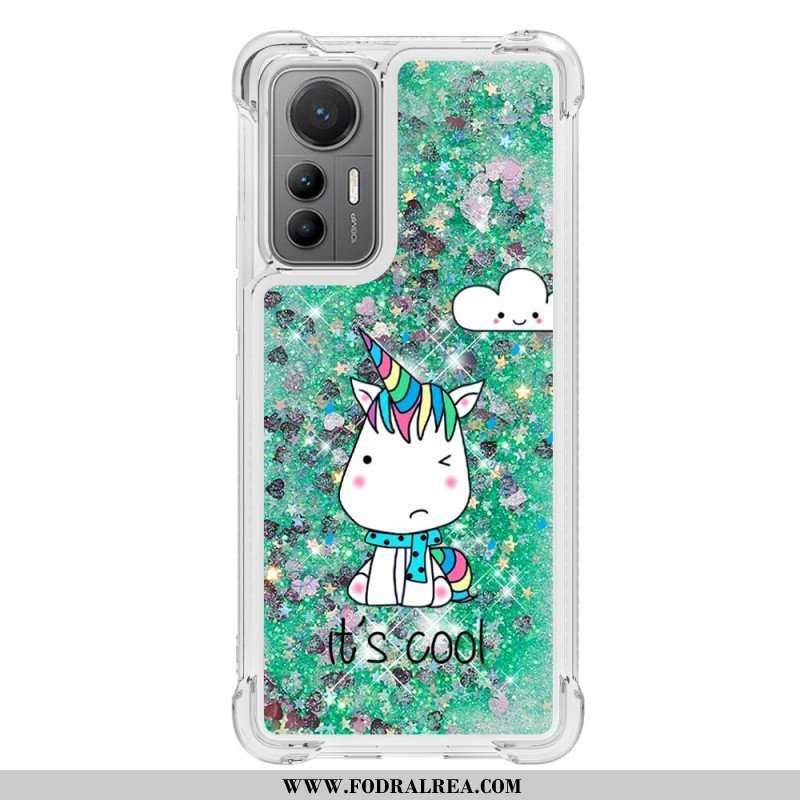 Skal Xiaomi 12 Lite Glitter Enhörningar