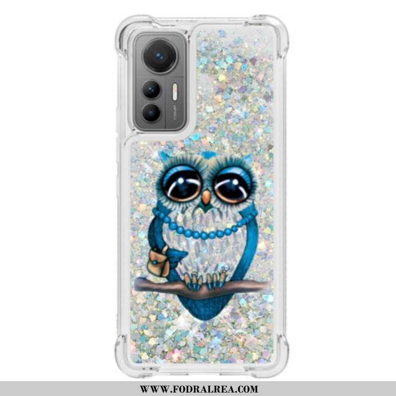 Skal Xiaomi 12 Lite Paljetter Miss Owl