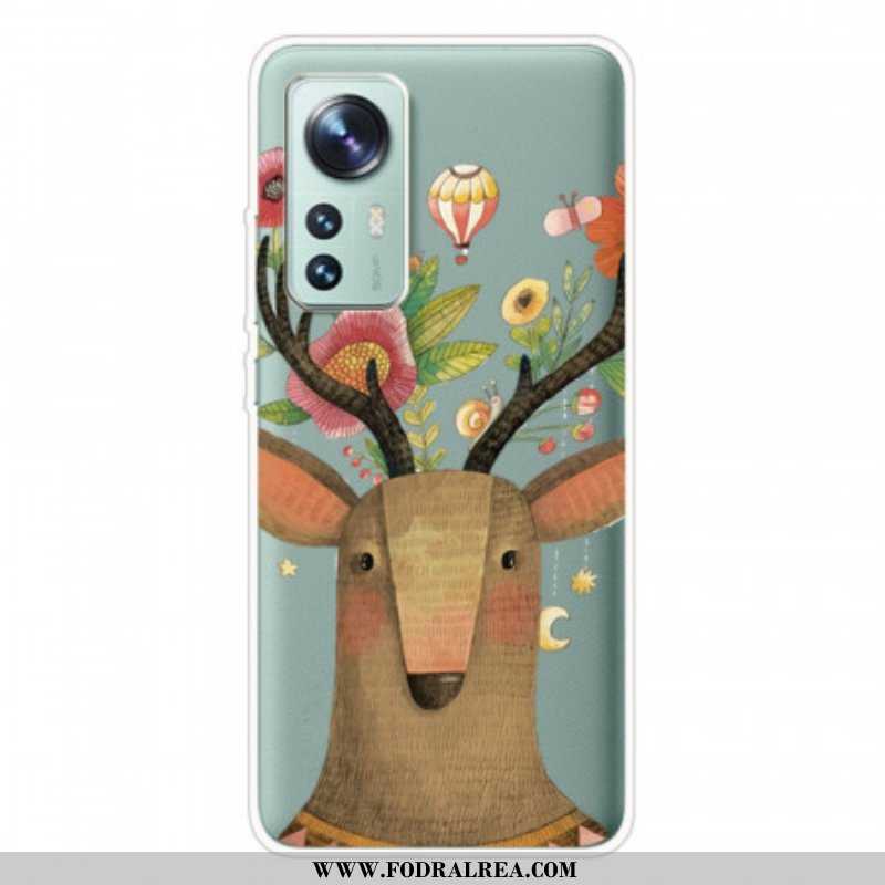 Skal Xiaomi 12 Pro Silikon Tribal Deer