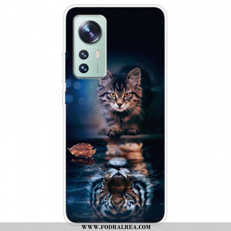 Skal Xiaomi 12 Pro Watchful Cat Silikon