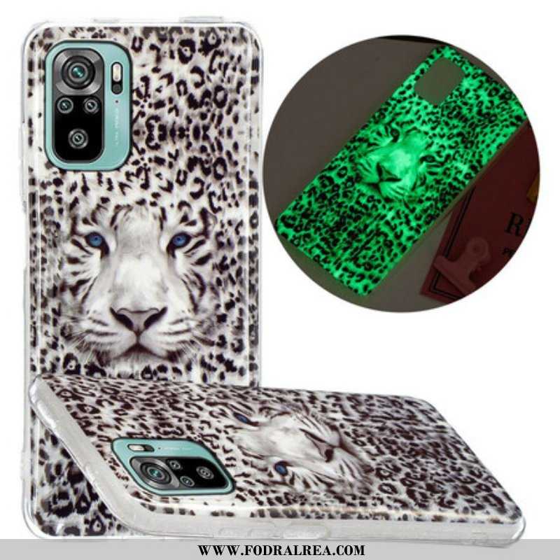 Skal Xiaomi Redmi Note 10 / 10S Leopard Fluorescerande