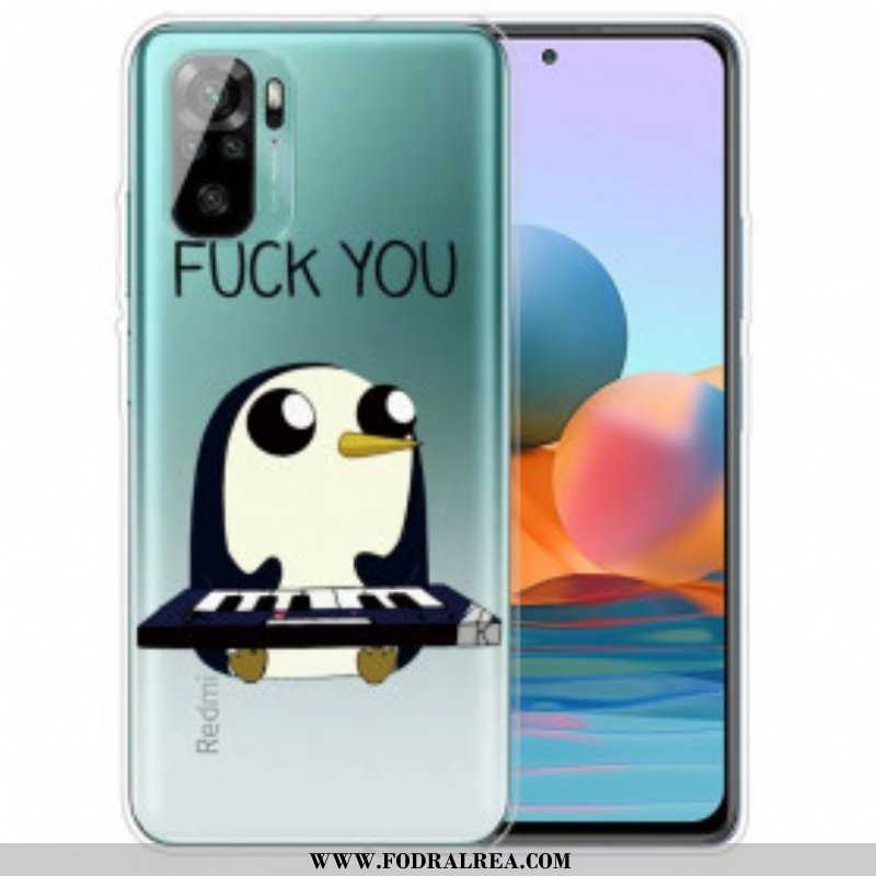 Skal Xiaomi Redmi Note 10 / 10S Penguin Knulla Dig