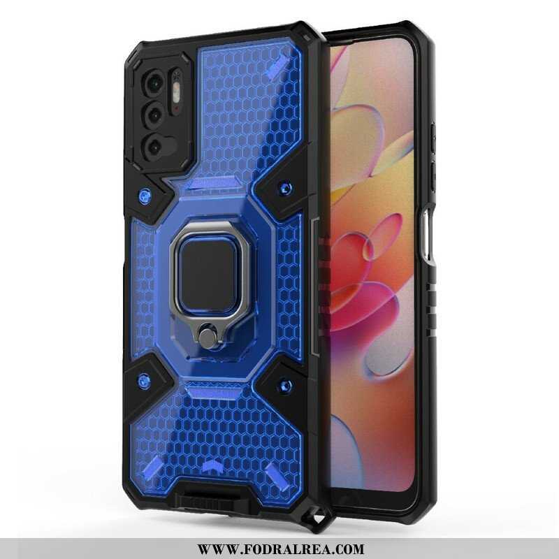 Skal Xiaomi Redmi Note 10 5G Honeycomb Med Ring