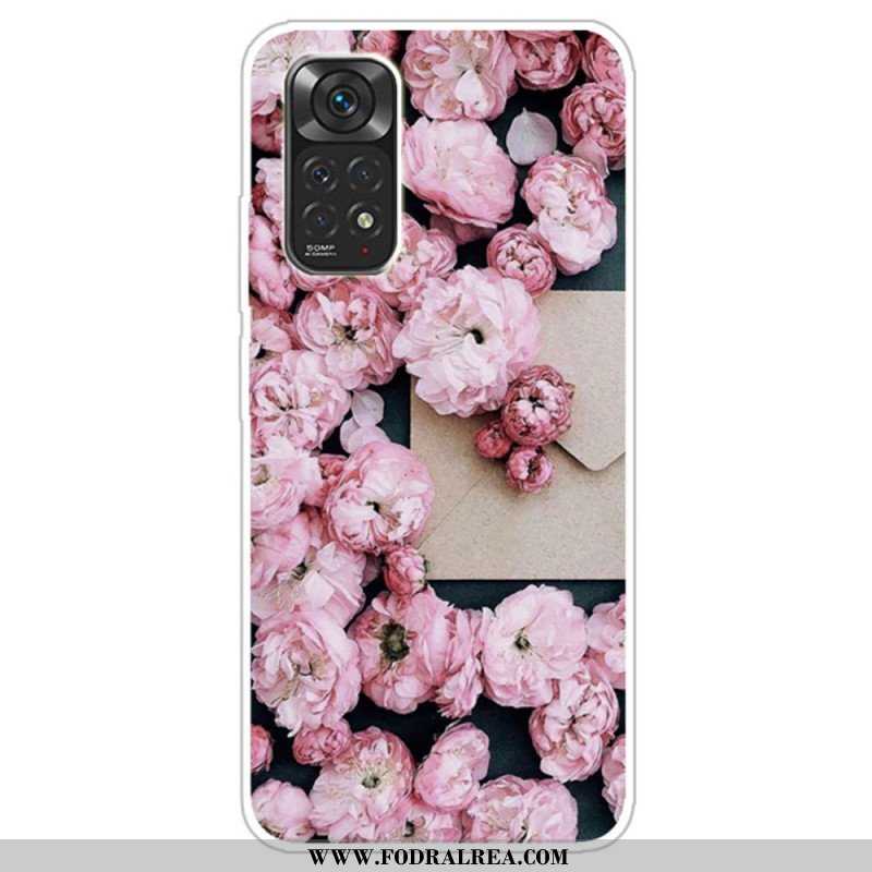 Skal Xiaomi Redmi Note 11 / 11S Intensiva Blommor