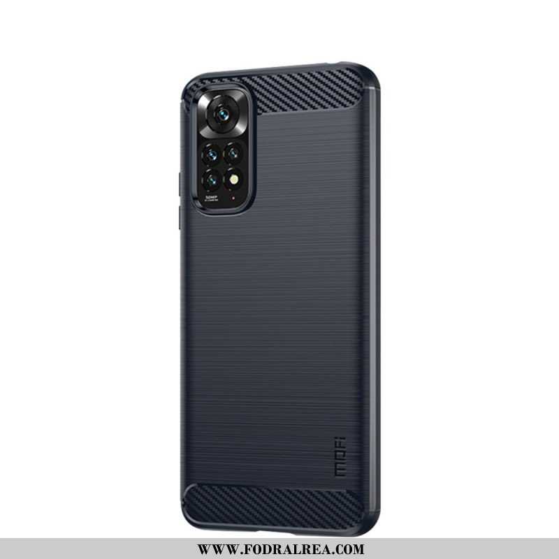 Skal Xiaomi Redmi Note 11 / 11S Mofi Borstad Kolfiber