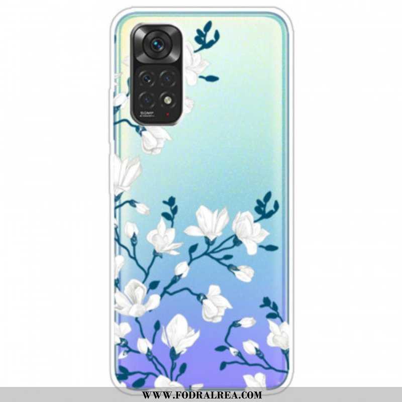 Skal Xiaomi Redmi Note 11 / 11S Vita Blommor