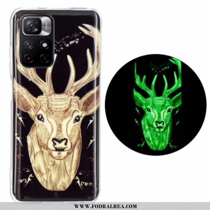 Skal Xiaomi Redmi Note 11 Pro Plus 5G Fluorescerande Majestic Deer