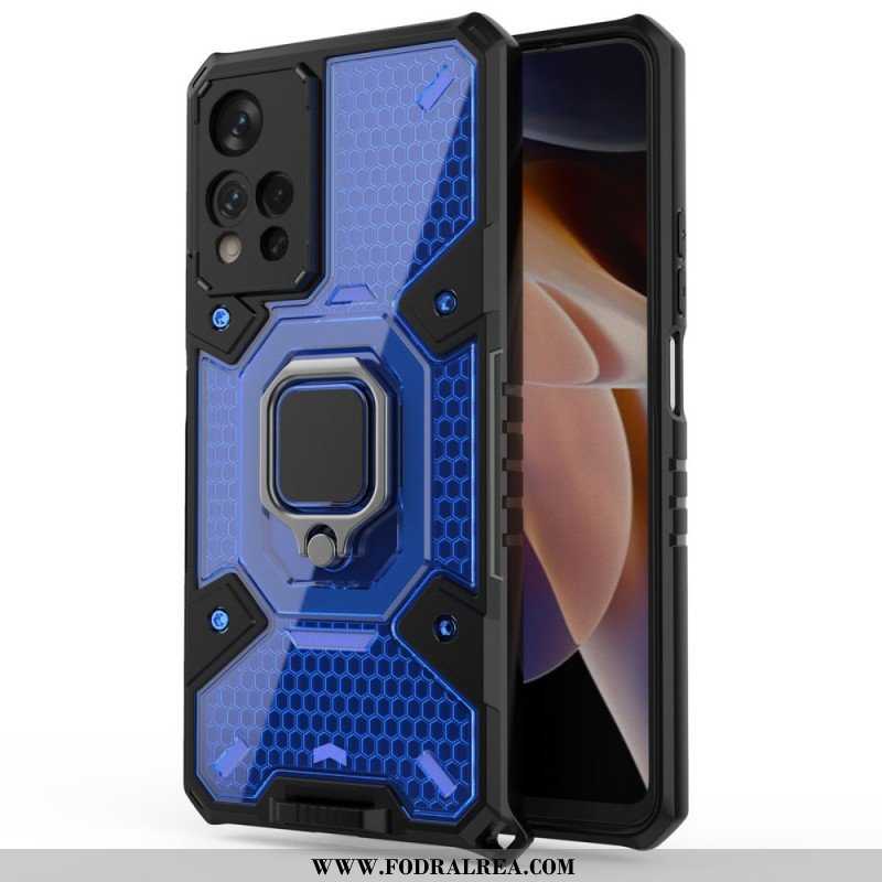 Skal Xiaomi Redmi Note 11 Pro Plus 5G Honeycomb Med Ring