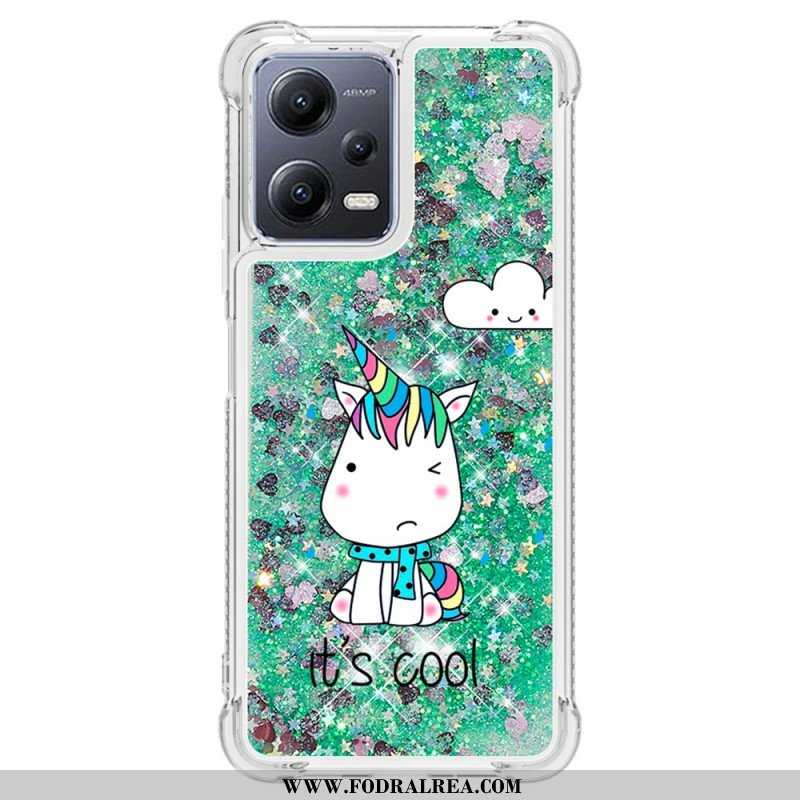 Skal Xiaomi Redmi Note 12 5G Glitter Enhörningar