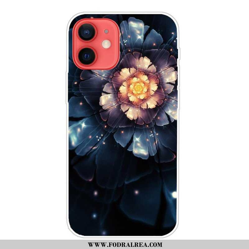 Skal iPhone 13 Mini Flexibla Blommor