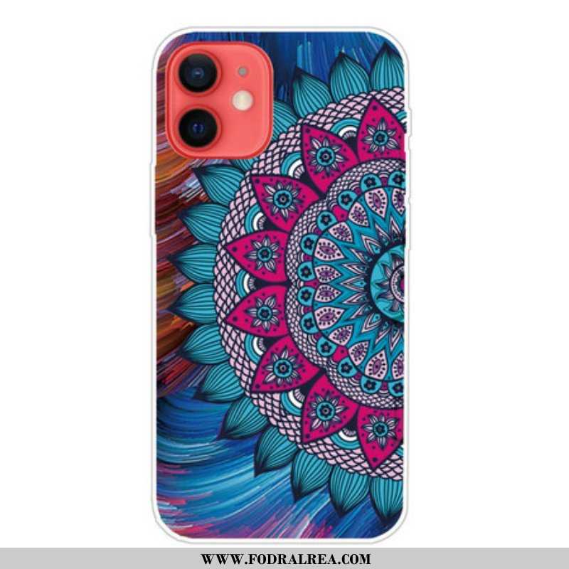 Skal iPhone 13 Mini Färgglada Mandala