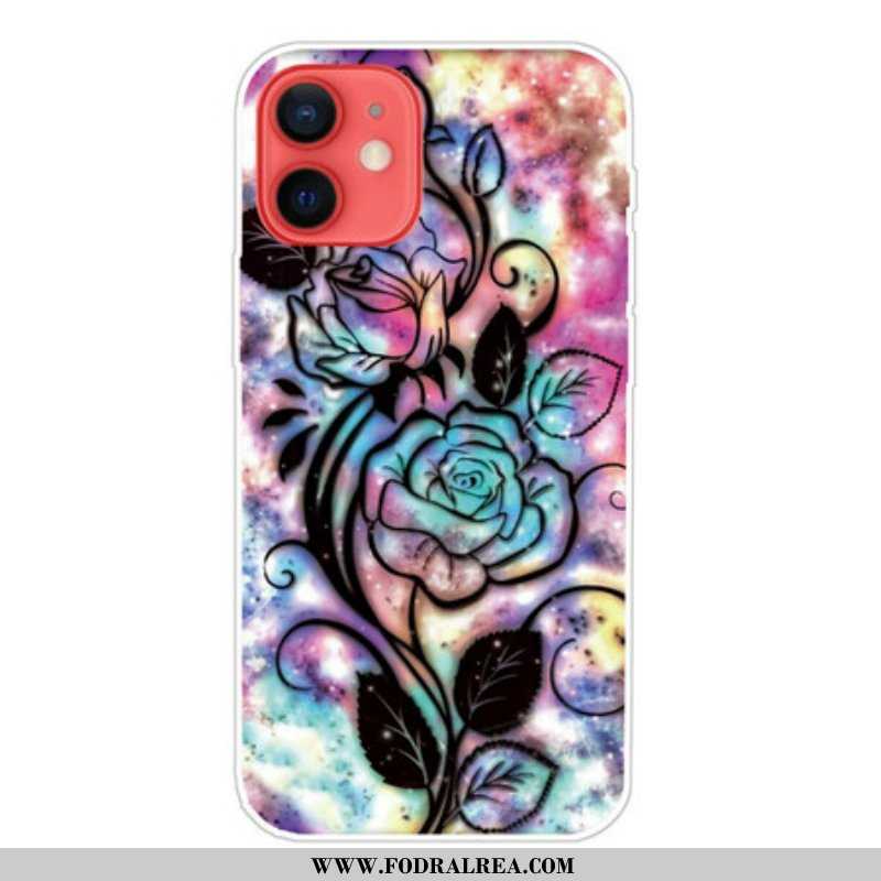 Skal iPhone 13 Mini Grafisk Blomma