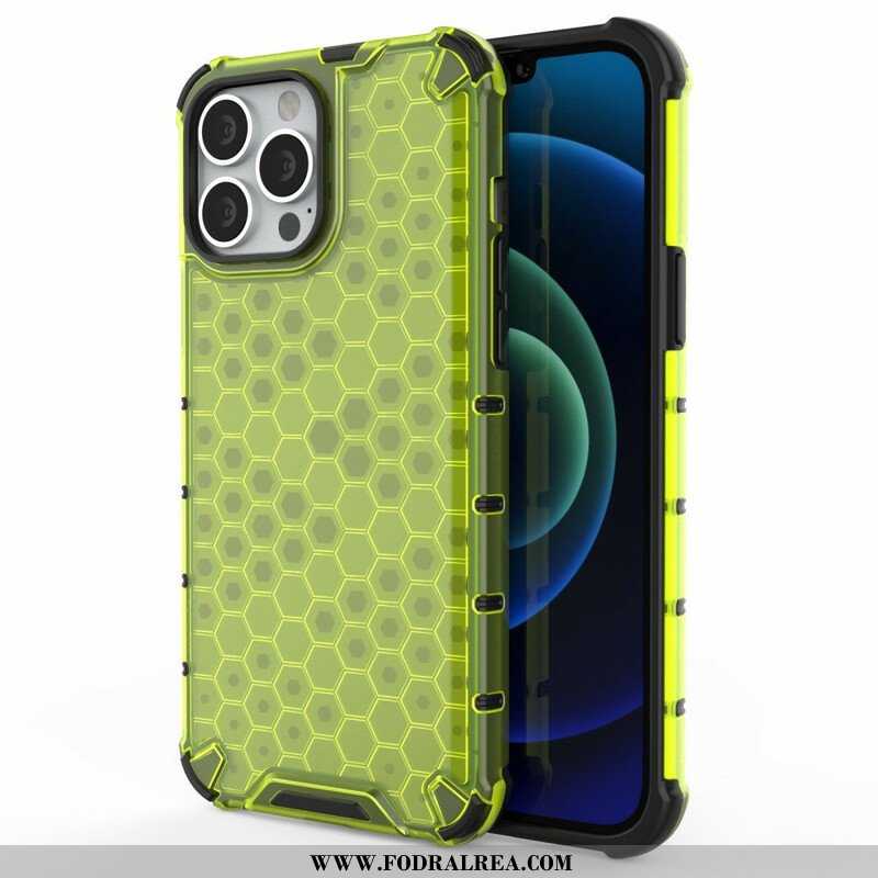 Skal iPhone 13 Pro Max Honeycomb Stil