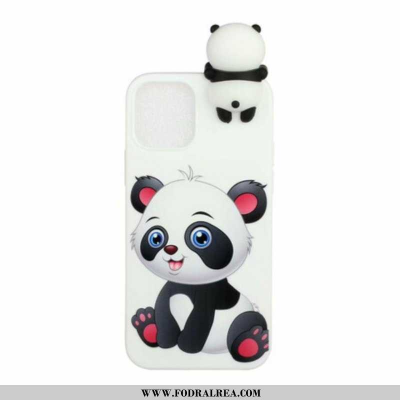 Skal iPhone 13 Pro Max Söt Panda 3d