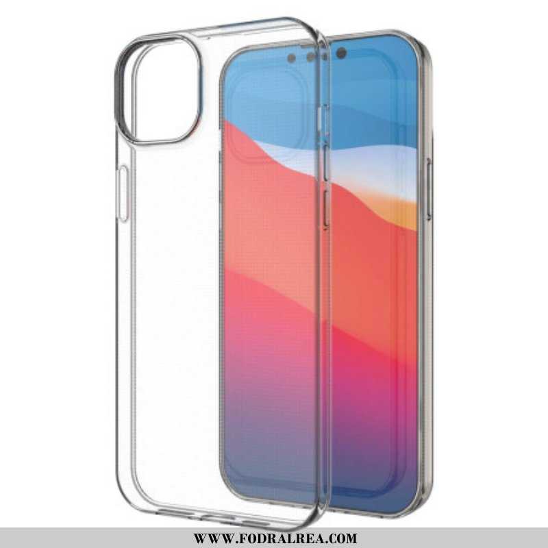 Skal iPhone 14 Plus Transparent Anti-gulning