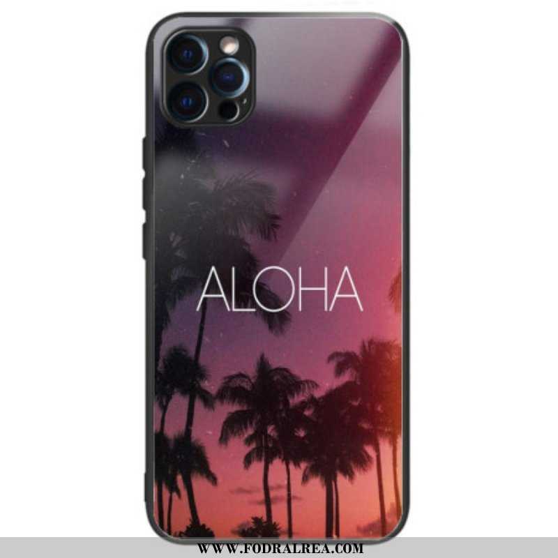 Skal iPhone 14 Pro Aloha Härdat Glas